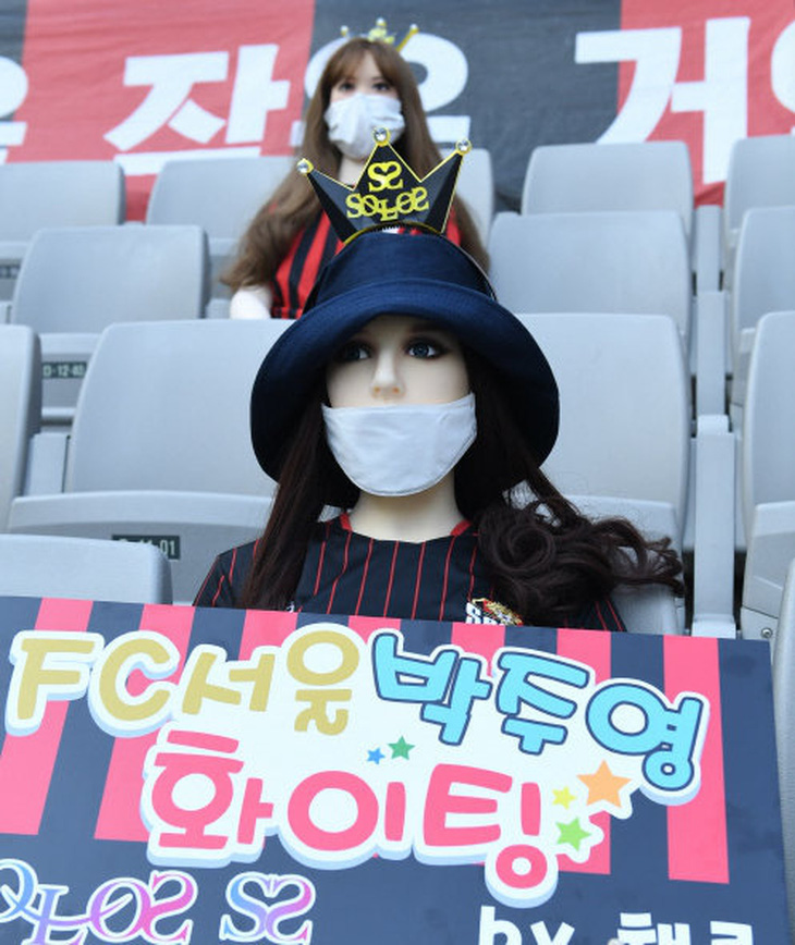 Chùm ảnh K-League sử dụng Búp bê bơm hơi để khán đài không...quá lạnh  - Ảnh 6.