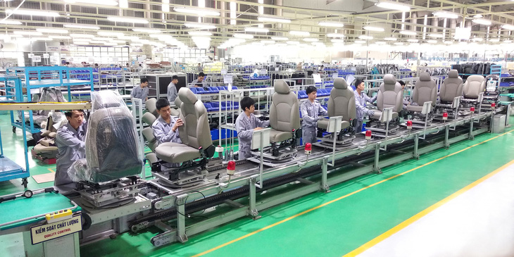 Thaco gia tăng xuất khẩu linh kiện ghế ôtô - Ảnh 1.