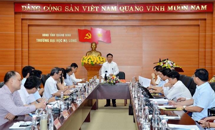 Chủ tịch UBND tỉnh Quảng Ninh kiêm nhiệm hiệu trưởng Trường ĐH Hạ Long - Ảnh 2.