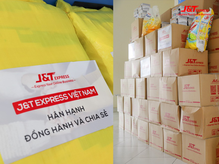 J&T Express tặng nhu yếu phẩm cho người bại liệt, người già neo đơn - Ảnh 4.