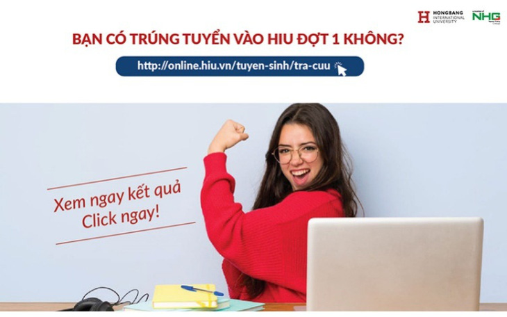 HIU nhận hồ sơ đăng ký xét học bạ đợt 2 đến ngày 30-6 - Ảnh 1.