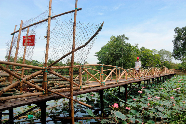 Hồi sinh thắng cảnh hồ Tịnh Tâm - Trồng lại sen trắng Huế - Ảnh 1.