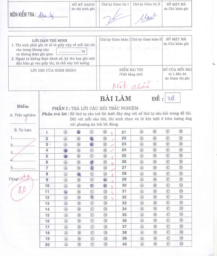 167 bài thi học kỳ được nâng từ 0,75 đến 7 điểm - Ảnh 3.