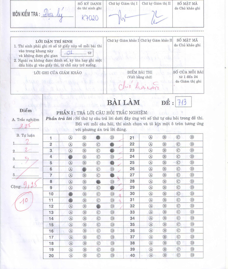 167 bài thi học kỳ được nâng từ 0,75 đến 7 điểm - Ảnh 4.