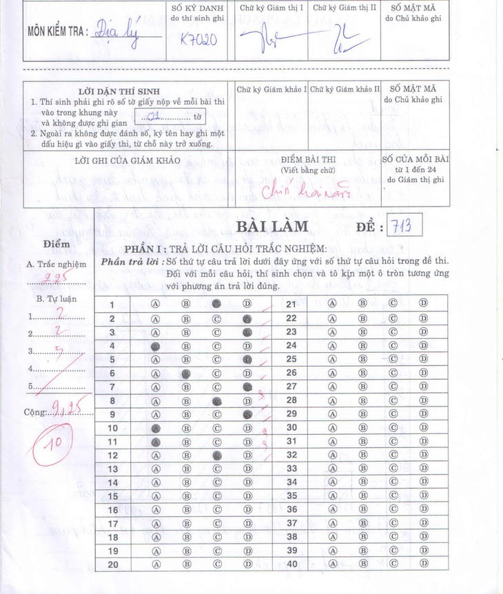 167 bài thi học kỳ được nâng từ 0,75 đến 7 điểm - Ảnh 4.