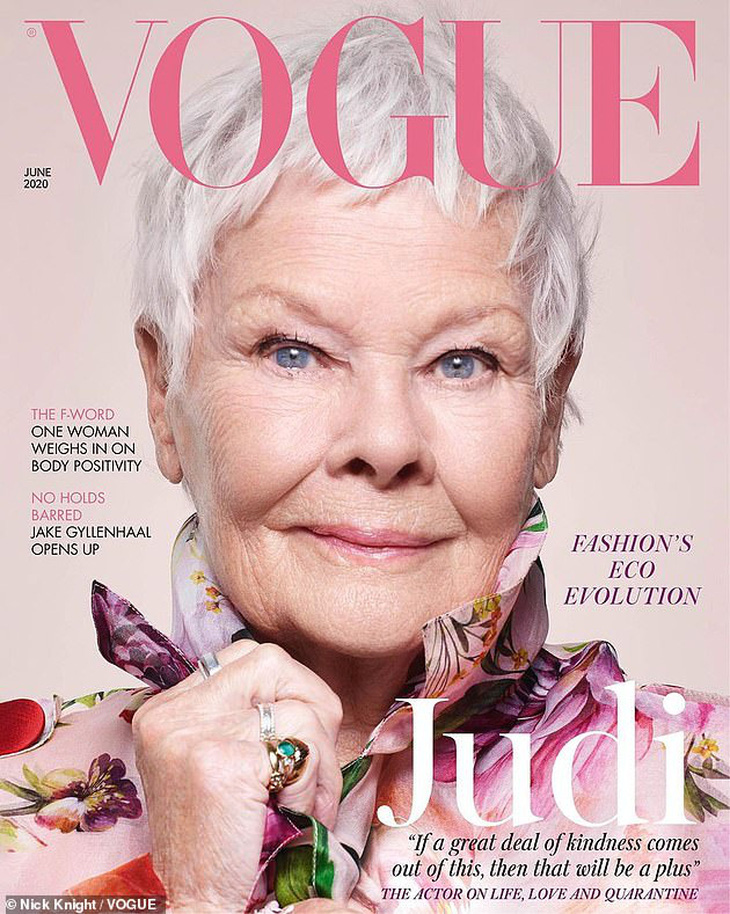 Quý bà 007: gương mặt cao tuổi nhất trong lịch sử 104 năm của bìa Vogue Anh - Ảnh 1.