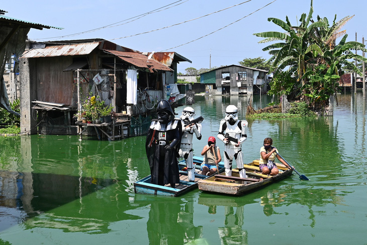Các nhân vật Star Wars bỗng xuất hiện giúp Philippines chống virus corona - Ảnh 3.