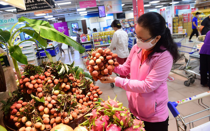 Saigon Co.op bán vải thiều qua ví MoMo, giá 19.600 đồng/ký