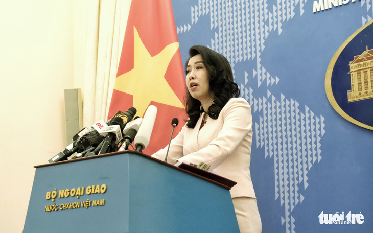 Việt Nam lên tiếng về công thư Mỹ bác bỏ yêu sách Biển Đông của Trung Quốc