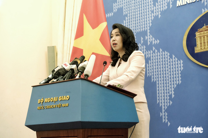 Việt Nam lên tiếng về công thư Mỹ bác bỏ yêu sách Biển Đông của Trung Quốc - Ảnh 1.