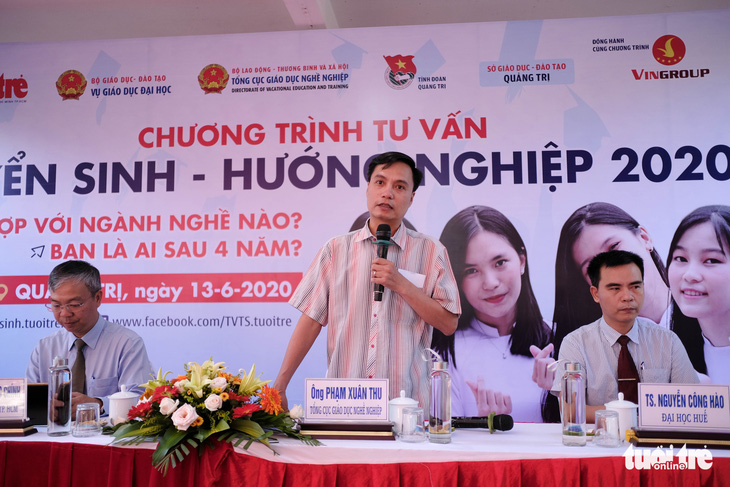 Tư vấn tuyển sinh - hướng nghiệp lần đầu đến Quảng Trị - Ảnh 5.