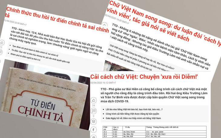 Từ điển chính tả sai chính tả: Đã đến lúc cần có luật tiếng Việt? - Ảnh 1.