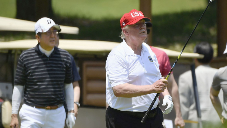 Sân golf của ông Trump xin hoãn tiền thuê đất - Ảnh 1.