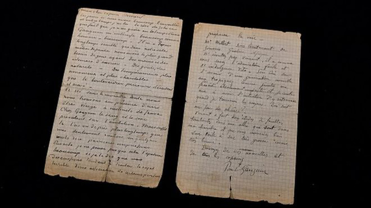 Bức thư về chuyến đi nhà thổ của 2 danh họa Van Gogh, Gauguin bán 210.000 euro - Ảnh 3.