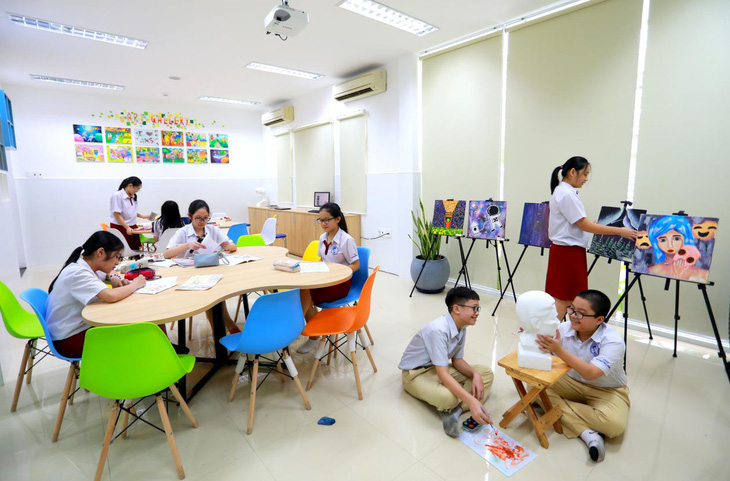 Asian School tiếp tục đầu tư cơ sở vật chất cho năm học mới - Ảnh 2.