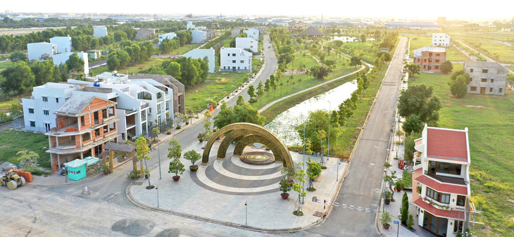 Dự án Làng Sen Việt Nam tăng tốc trở thành Khu đô thị kiểu mẫu của khu Tây - Ảnh 1.