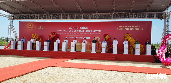 Thủ tướng nhấn nút khởi công xây công viên chủ đề 1 tỉ USD lớn nhất Việt Nam - Ảnh 1.