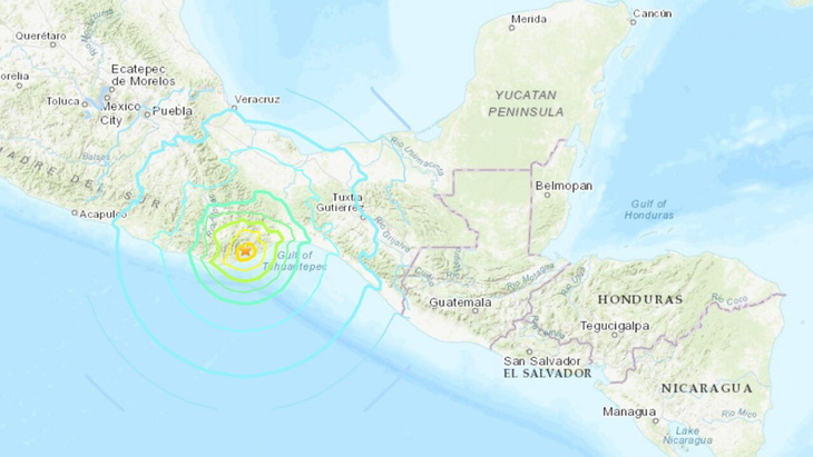 Động đất 7,4 độ Richter rung chuyển Mexico, đã cảnh báo sóng thần - Ảnh 1.