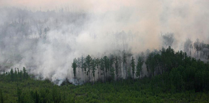 Cháy rừng bất thường ở Bắc Cực, lo khí nhà kính tăng vọt - Ảnh 6.