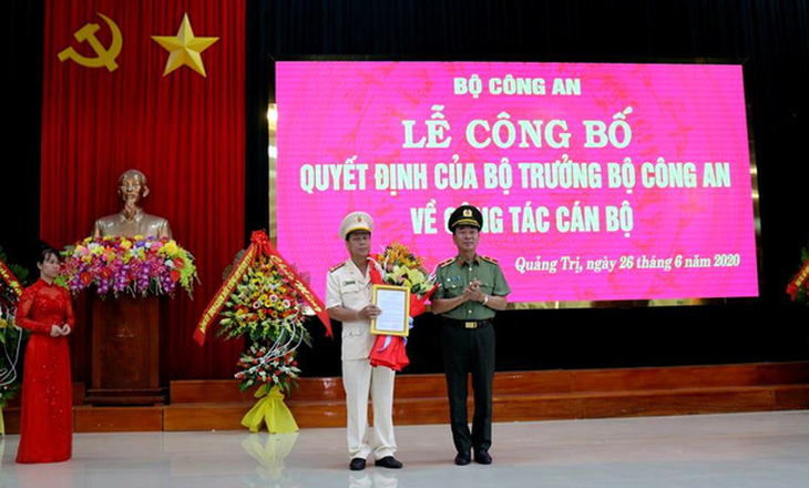 Quảng Bình, Quảng Trị có tân giám đốc công an tỉnh - Ảnh 1.