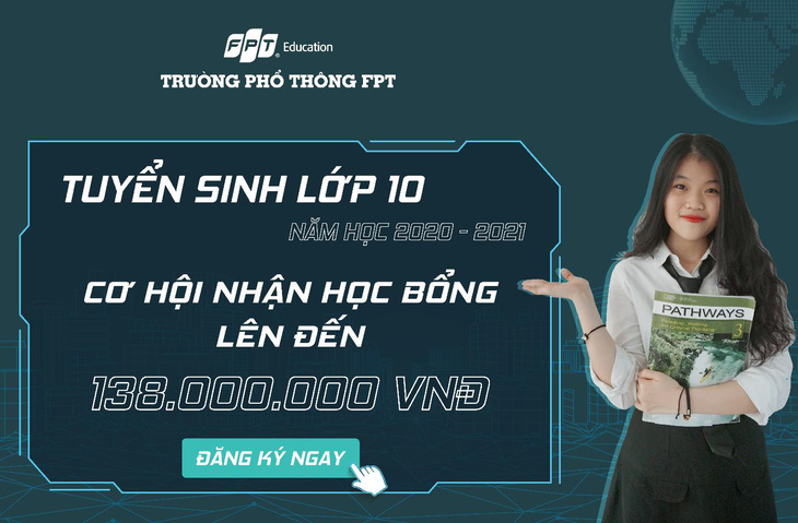 Trường THPT FPT Đà Nẵng trao 60 suất học bổng cho học sinh lớp 9 - Ảnh 2.