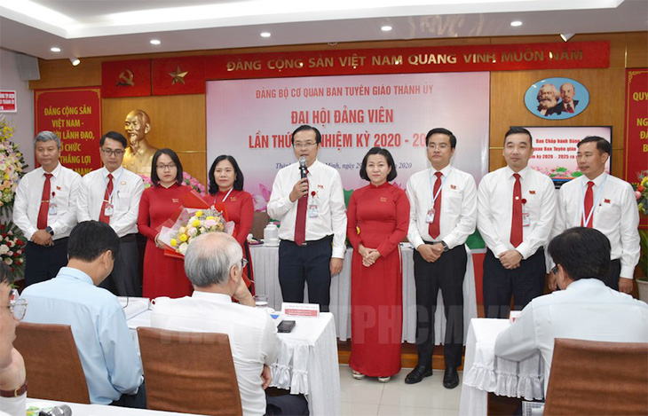 Ông Lê Văn Minh giữ chức bí thư Đảng ủy cơ quan Ban tuyên giáo Thành ủy TP.HCM - Ảnh 1.