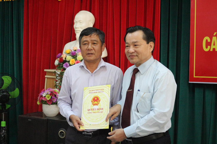Sở Tài nguyên - môi trường Bình Thuận có giám đốc mới - Ảnh 2.