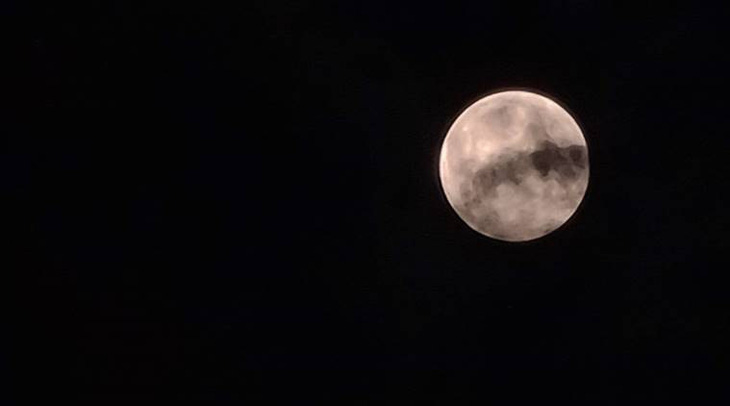 Ngắm trăng chuyển màu hồng trong đêm nguyệt thực - Ảnh 4.