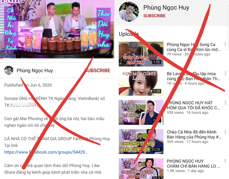 Phùng Ngọc Huy lên tiếng do bị giả mạo kênh YouTube lừa tiền ủng hộ bé Lavie - Ảnh 2.