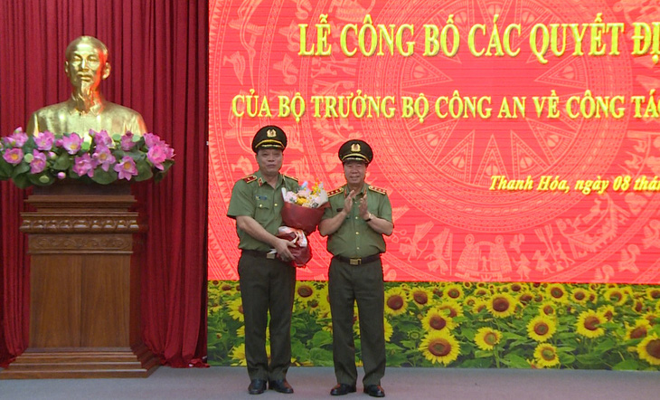 Phó cục trưởng Cục An ninh mạng giữ chức giám đốc Công an tỉnh Thanh Hóa - Ảnh 2.