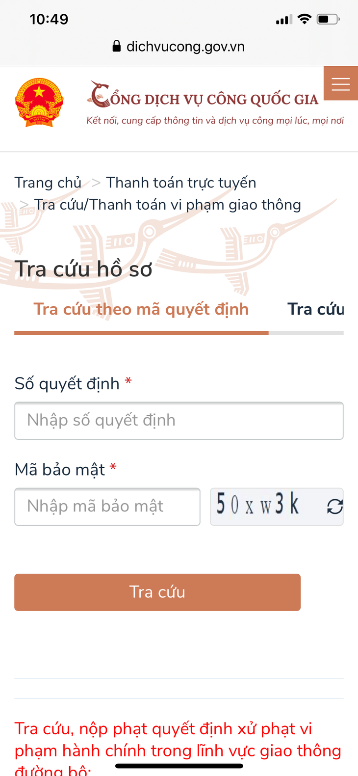 Từ 1-7: Ngồi nhà nộp phạt vi phạm giao thông, chứng thực bản sao giấy tờ - Ảnh 1.