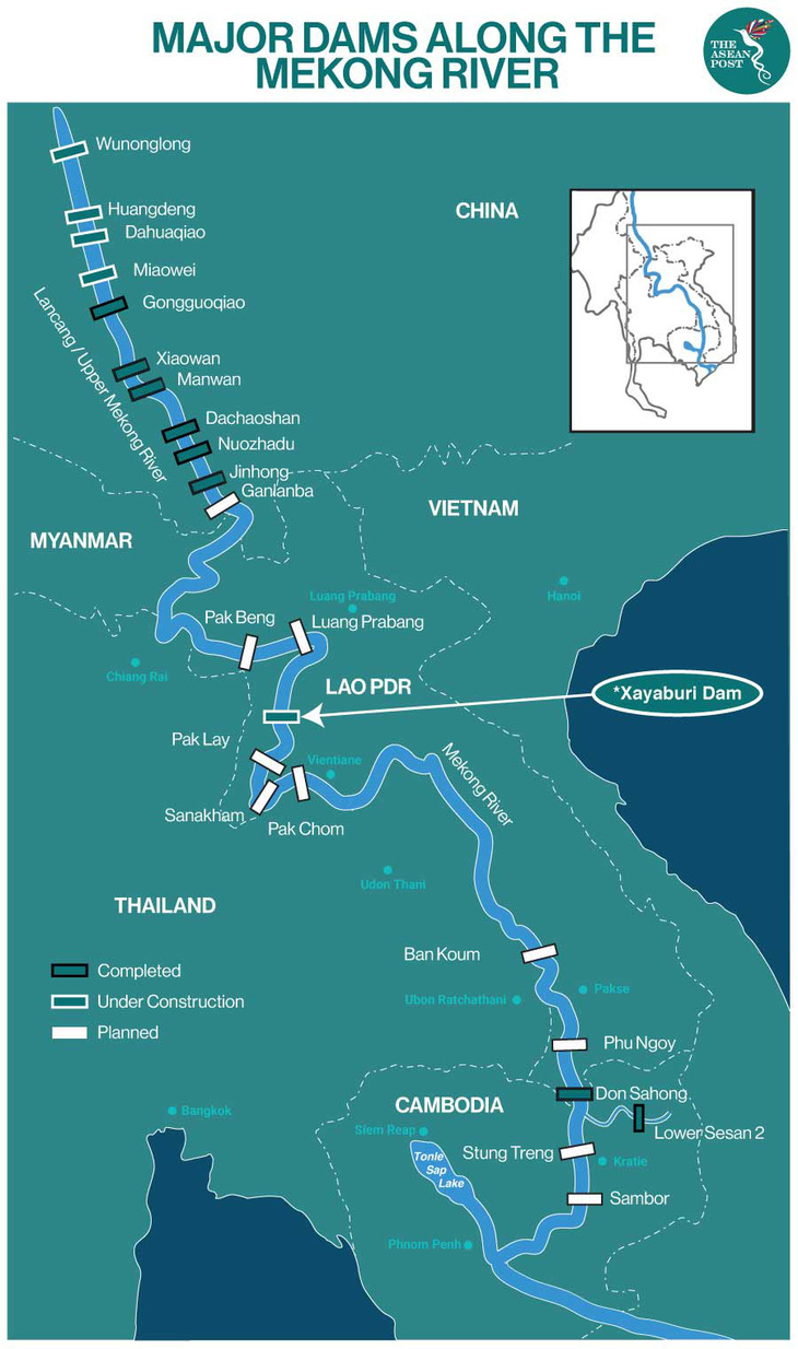 Sông Mekong sắp chịu thêm thủy điện Luang Prabang - Ảnh 2.