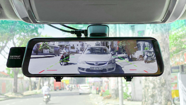 Khắc phục điểm mù gương chiếu hậu với camera hành trình VietMap G39 - Ảnh 2.