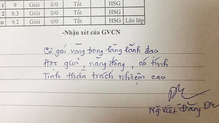 ‘Cô gái vàng trong làng lãnh đạo’… đi vào lời phê của thầy giáo - Ảnh 5.