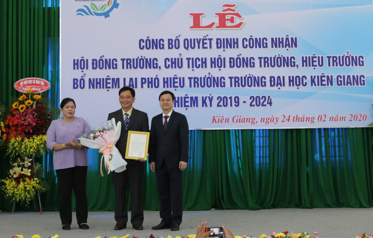Trường đại học Kiên Giang: Kết nối doanh nghiệp tăng cơ hội việc làm - Ảnh 1.
