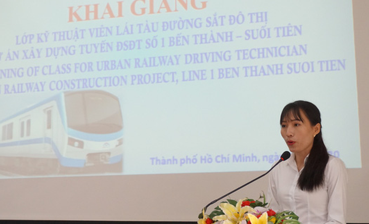 Bắt đầu đào tạo lứa lái tàu metro số 1 (Bến Thành - Suối Tiên) đầu tiên - Ảnh 2.