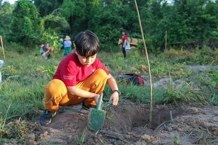 Giáo dục trẻ yêu thiên nhiên qua hoạt động trồng cây gây rừng - Ảnh 2.
