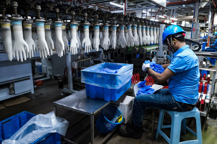 Malaysia thu hơn 5 tỷ USD từ xuất khẩu găng tay cao su - Ảnh 1.