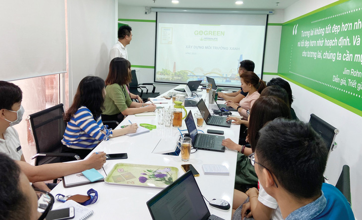 Herbalife Việt Nam triển khai chương trình xây dựng môi trường xanh - Ảnh 2.