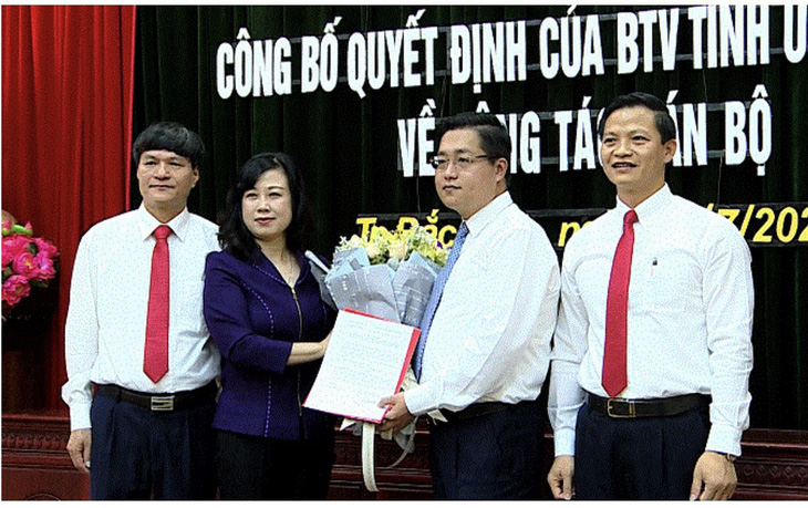 Tân bí thư Thành ủy Bắc Ninh được điều về làm phó giám đốc sở - Ảnh 1.