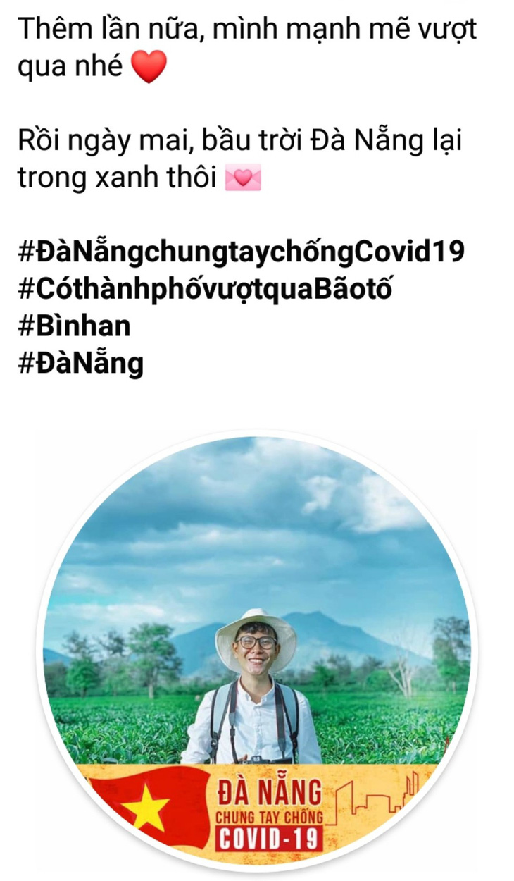 Người Đà Nẵng thay avatar, động viên nhau vượt qua COVID-19 - Ảnh 2.