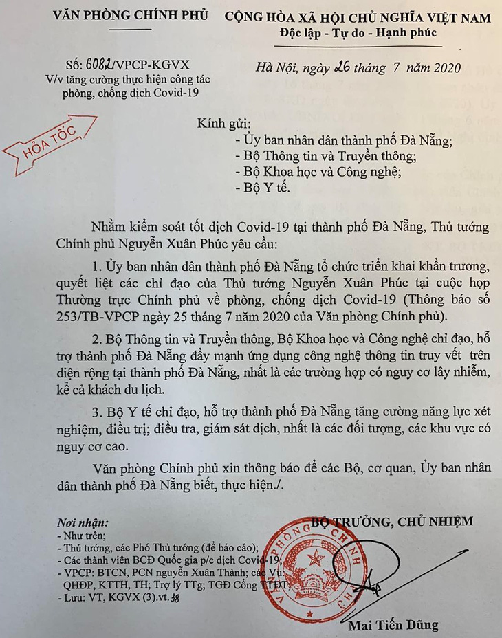 Thủ tướng yêu cầu truy vết trên diện rộng tại Đà Nẵng, kể cả du khách - Ảnh 1.