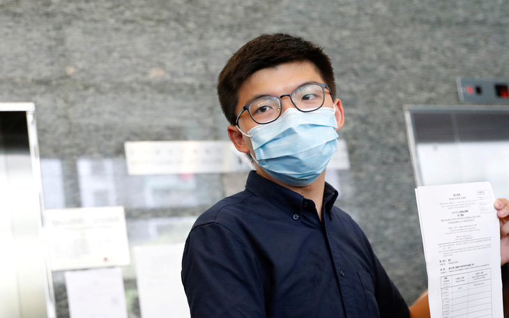 Joshua Wong nằm trong 12 ứng viên bị Hong Kong tước tranh cử vào cơ quan lập pháp