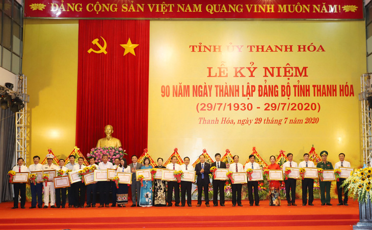 Kỷ niệm 90 năm ngày thành lập Đảng bộ tỉnh Thanh Hóa - Ảnh 3.