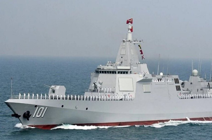 Trung Quốc tung clip khu trục hạm lớn nhất thế giới thử vũ khí hiện đại để làm gì? - Ảnh 1.