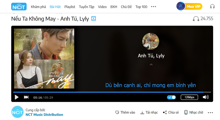 Anh Tú bật khóc khi lần đầu thể hiện Nếu ta không may của LyLy - Ảnh 1.