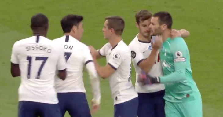 Son Heung Min, Hugo Lloris suýt choảng nhau trong trận Tottenham thắng Everton - Ảnh 3.