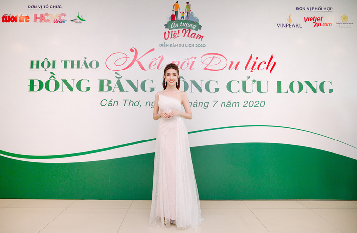 Hoa hậu Phan Thị Mơ, hoa khôi Huỳnh Thúy Vi tâm huyết với du lịch Đồng bằng sông Cửu Long - Ảnh 1.