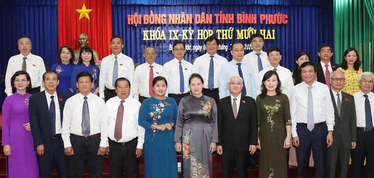 Chủ tịch Quốc hội đánh giá cao công tác cán bộ nữ, bình đẳng giới ở Bình Phước - Ảnh 2.