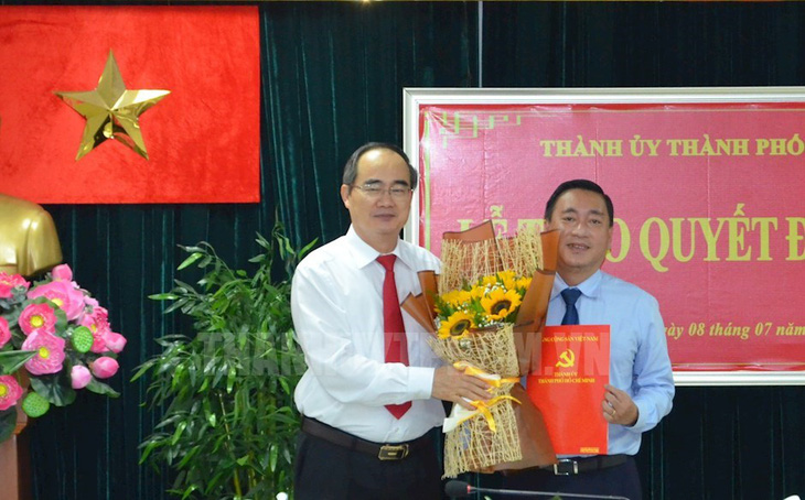 Giám đốc Sở Công thương Phạm Thành Kiên làm bí thư Quận ủy quận 3 - Ảnh 1.